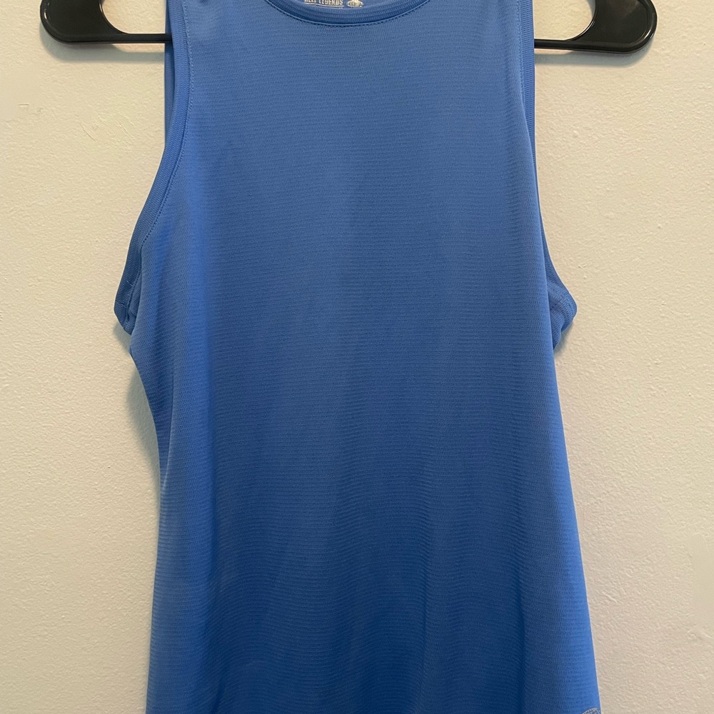 Reel Legends Blue Sleeveless Tank Top